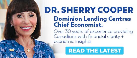 Doctor Sherry Cooper with Dominion Lending Centres